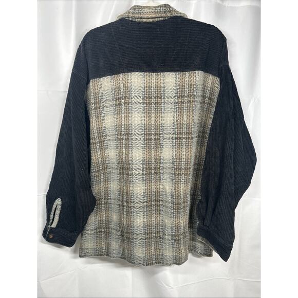 Vintage 90s Gotcha Corduroy/Knit Reversible Jacket - Medium - Picture 5 of 5